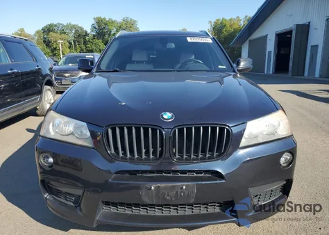 2014 BMW X3 xDrive28I z USA, uszkodzony, nr VIN 5UXWX9C57E0D13587